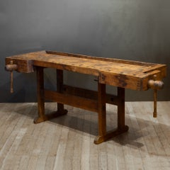 Late 19th c. American Carpenter's Workbench, c.1880-1900