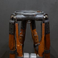 Vintage Wooden Movie Studio Camera Tripod c.1920-1950