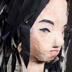 Heads Up: Self Portraits, Students' Art Class Project