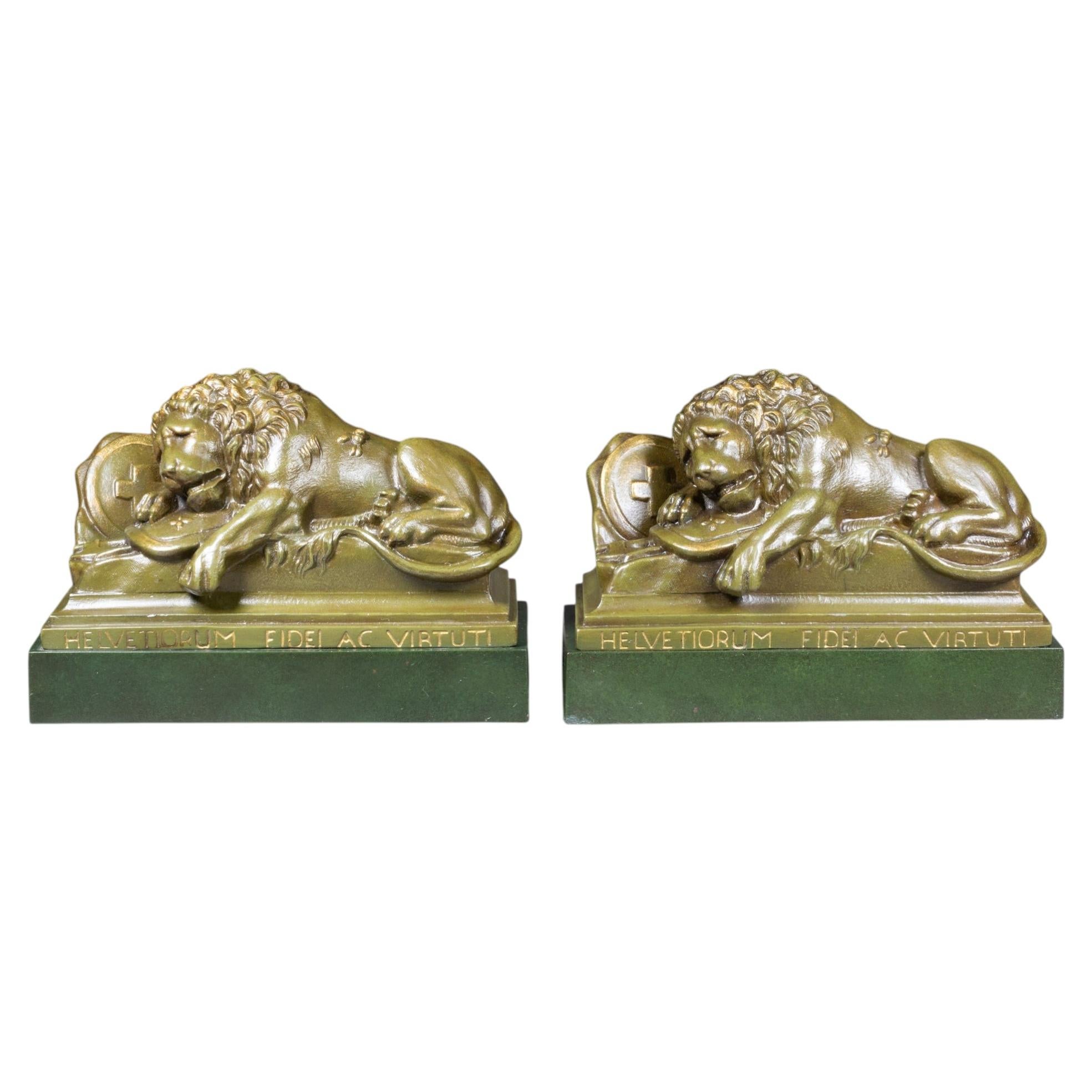 What does the Lion of Lucerne represent?