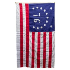 Vintage 1976 American Bicentennial Bennington "76" Flag