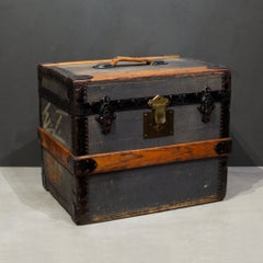 19. Jahrhundert. James Dooley – Kleine antike Reisekiste, um 1887