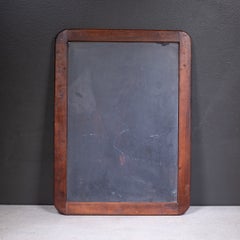 19th c. Framed Students' Personal Schoolhouse Slate Chalkboard c.1880-1910