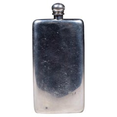 Vintage Concord English Pewter Hip Flask Sheffield, England c.1950