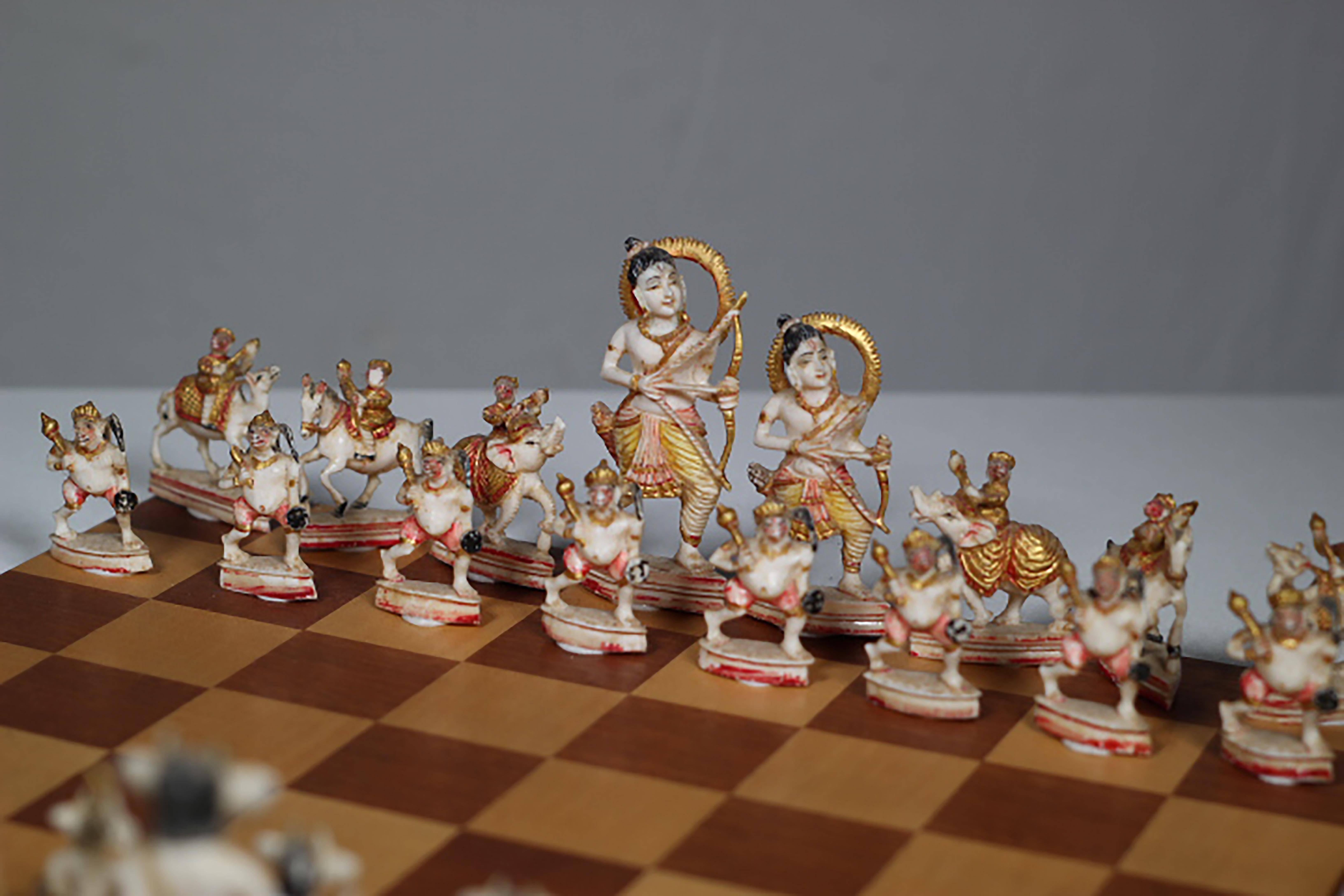 original indian chess pieces