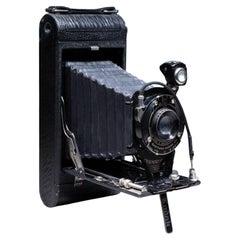 "No. 1A Folding Pocket Kodak" Camera with Original Factory Box c.1926-1932