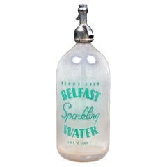 Antique Belfast Sparkling Water Seltzer Siphon Bottle c.1930