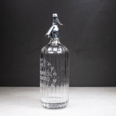 Art Deco Dublin Mineral Water Seltzer Siphon Bottle c.1930