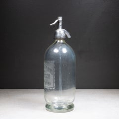 Heavy Glass Pacific & Puget Sound Bottling Co.Seltzer Siphon Bottle c.1894