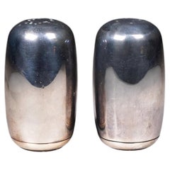 Mid-century Dansk Japan Silver Plated Salt & Peppers Shakers c.1960