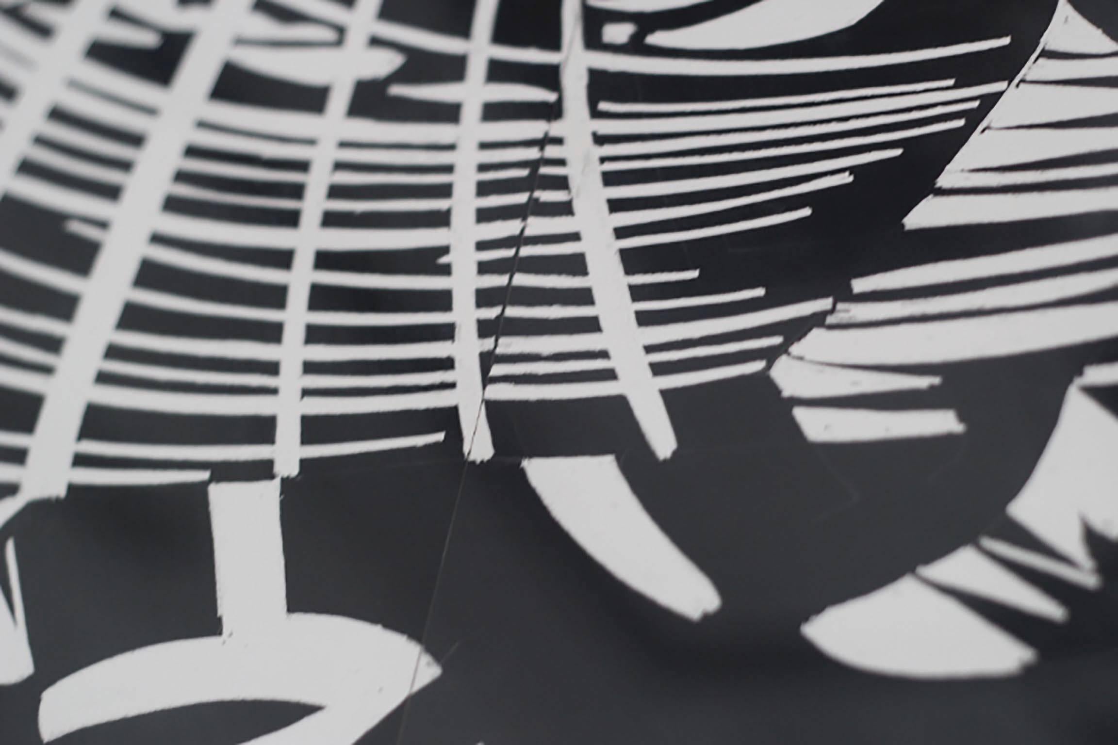Contemporary Monumental Scratchboard Artwork by Kirk Leclaire