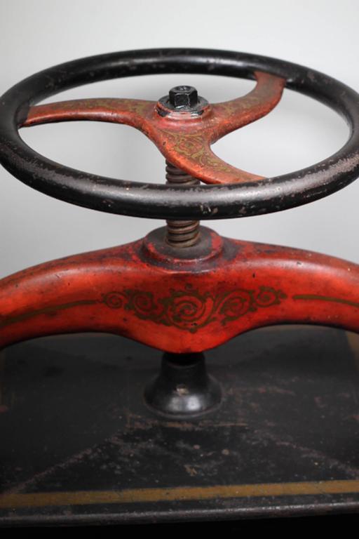 Antique Cast Iron Book Press, circa 1910 For Sale at 1stDibs