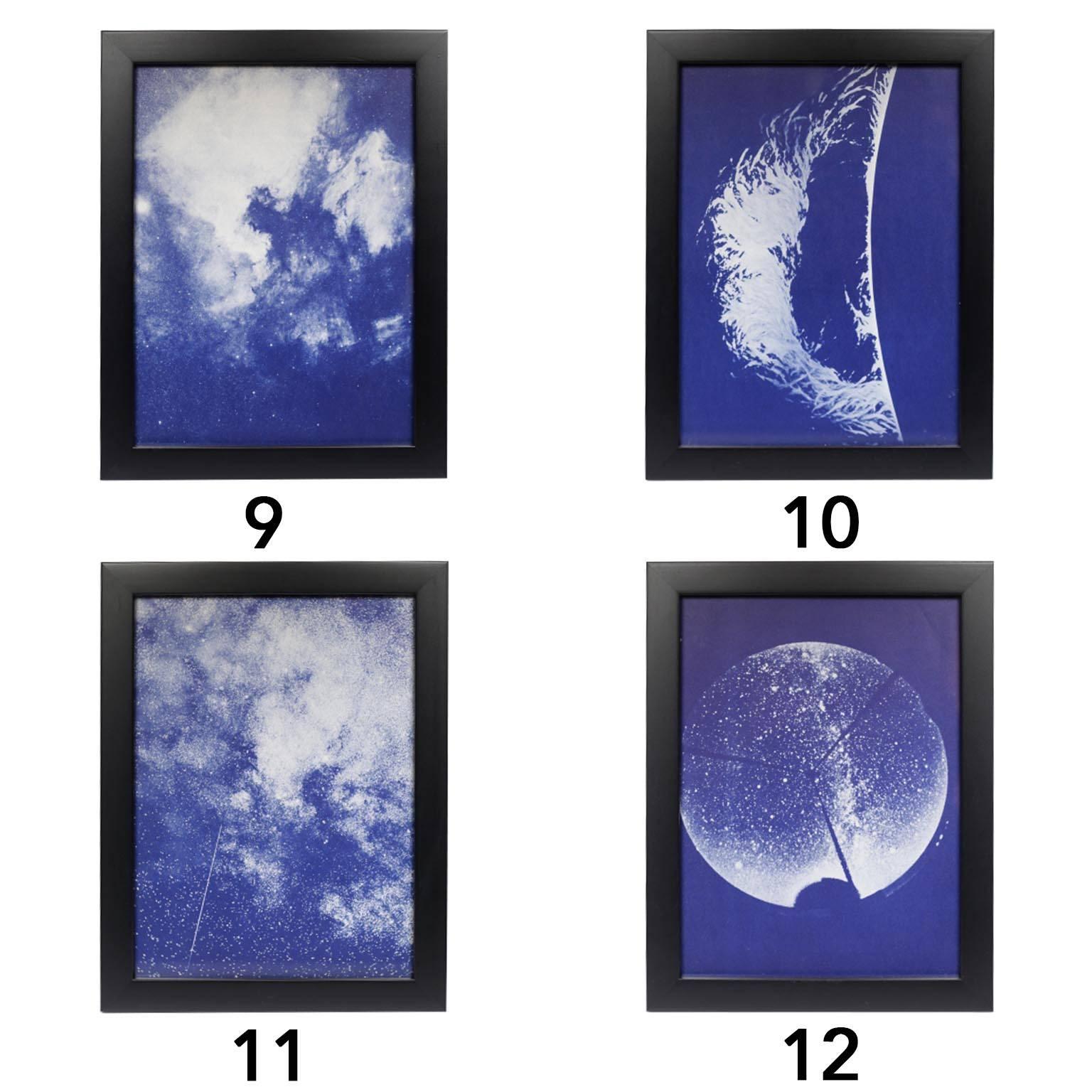 American Collection of 16 Newly Framed Mid-Century Astronomical Images