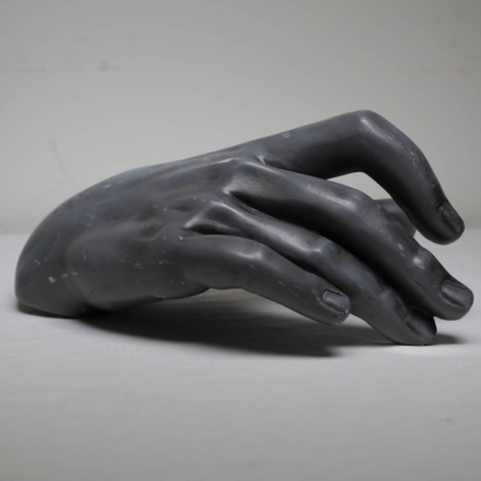 Large Vintage Resin Hand, circa 1960-1980 In Excellent Condition In San Francisco, CA
