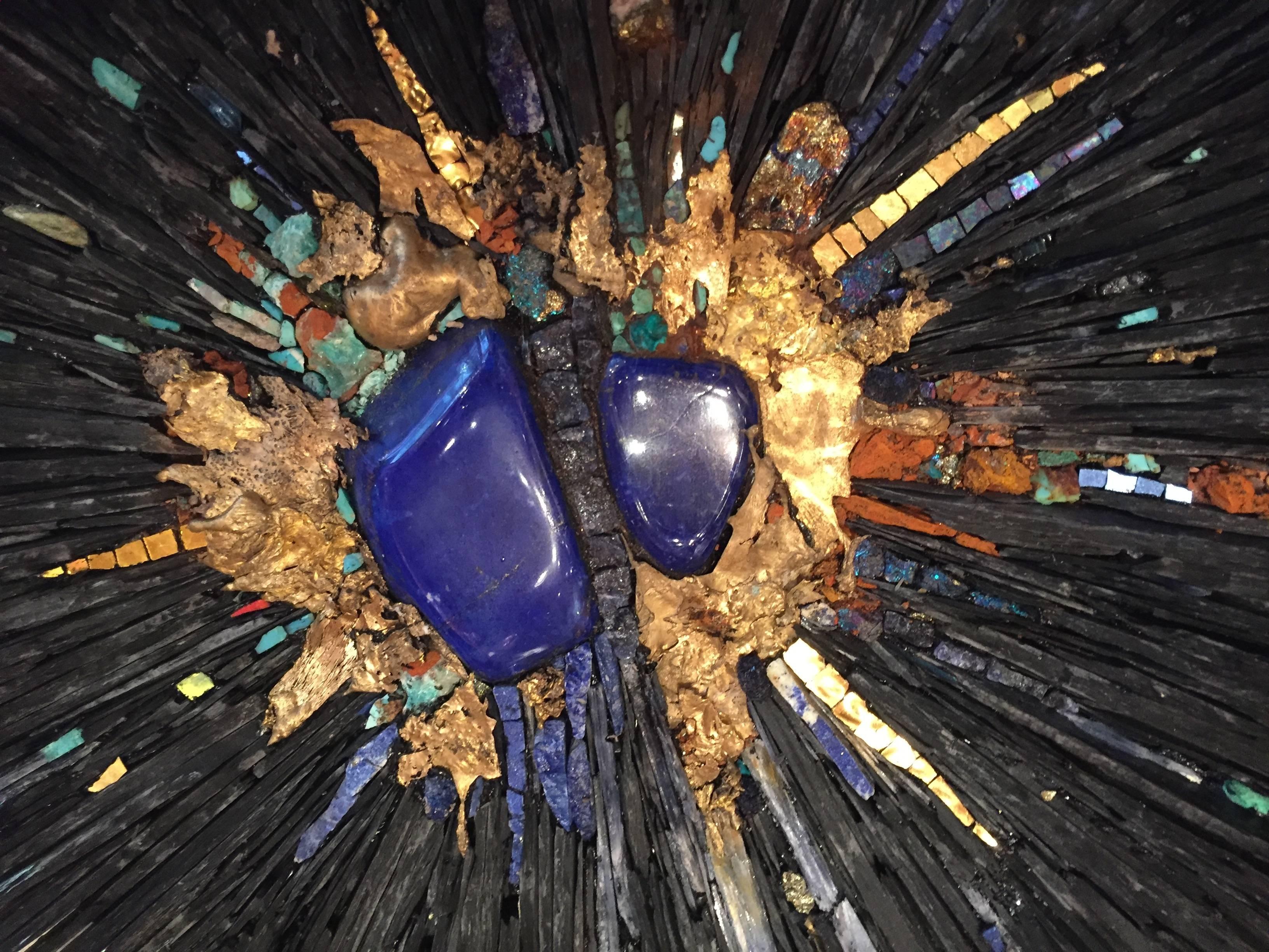 French Beatrice Serre 2018, Unique Lapis Lazuli Big Bang