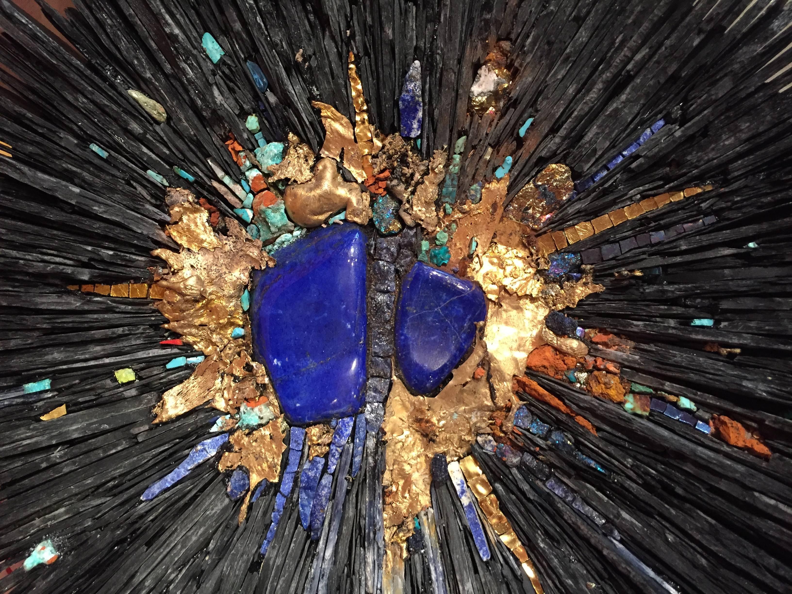 Beatrice Serre 2018, Unique Lapis Lazuli Big Bang In Excellent Condition In Paris, FR