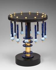 Alice Gavalet 2016, Unique Ceramic and Gold Leaf Gueridon, La Josephine