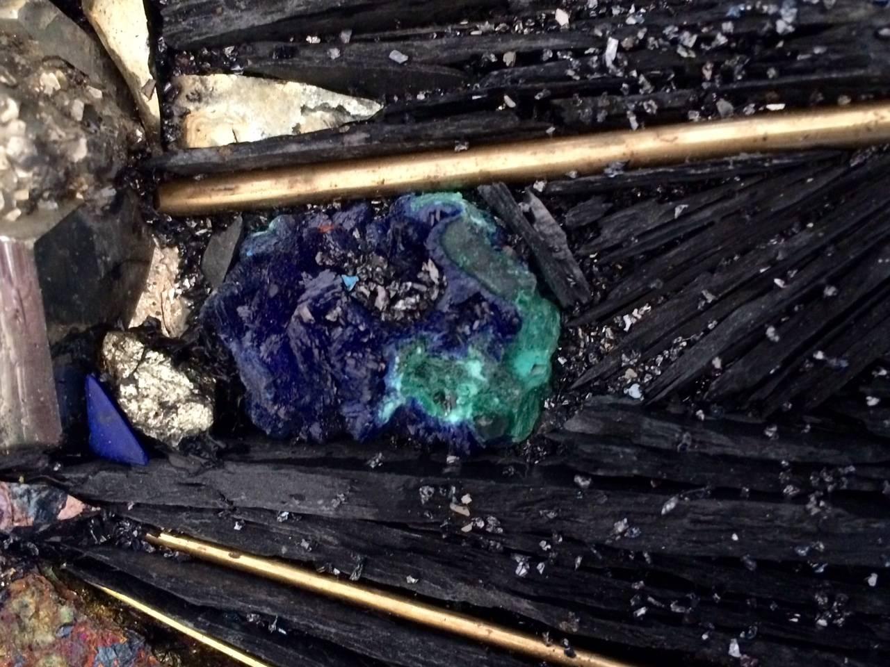 Contemporary Beatrice Serre 2017, Unique Lapis Lazuli  Big Bang
