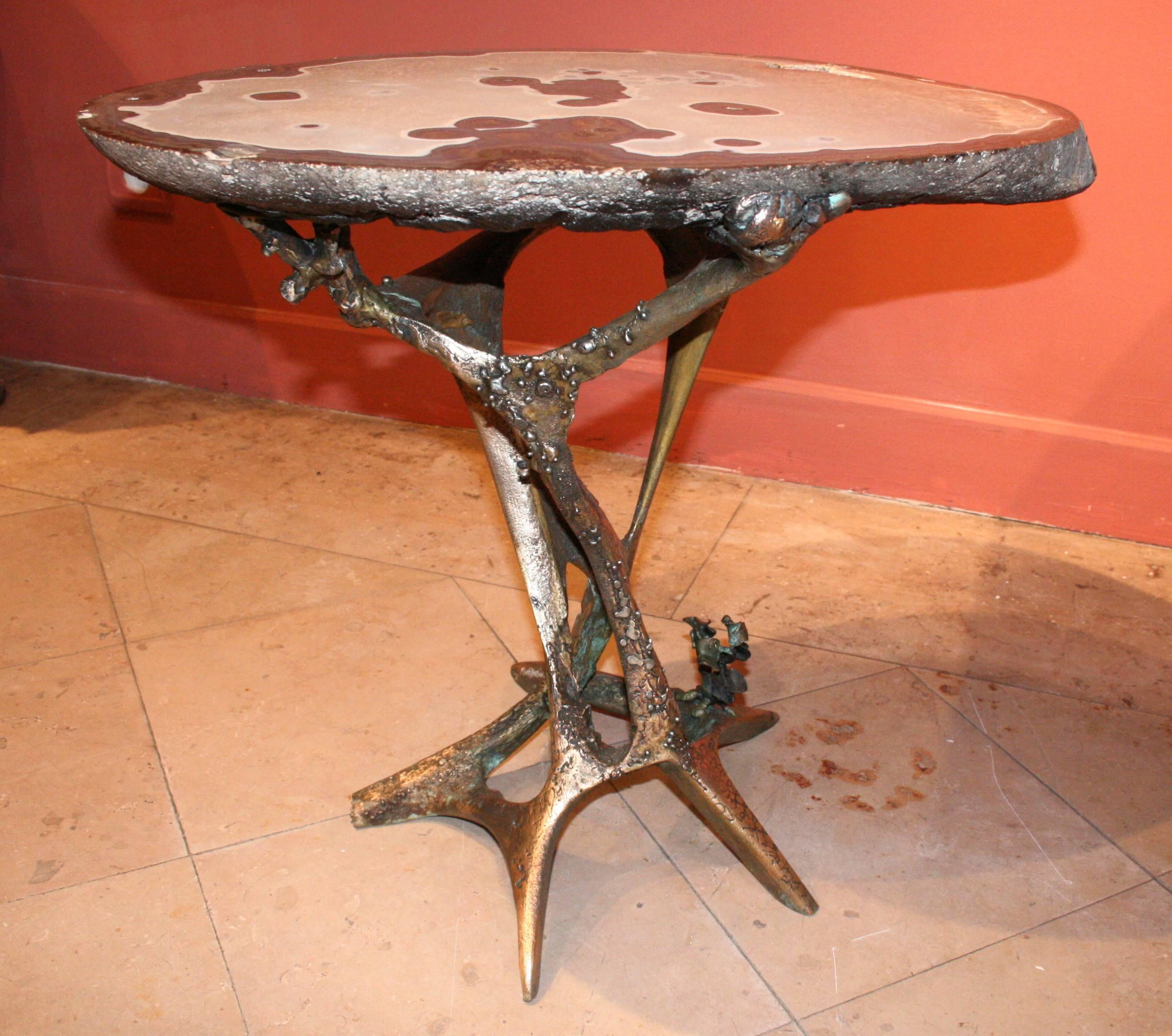 Contemporary Mark Brazier-Jones 2014, Unique Bronze Coffee Table