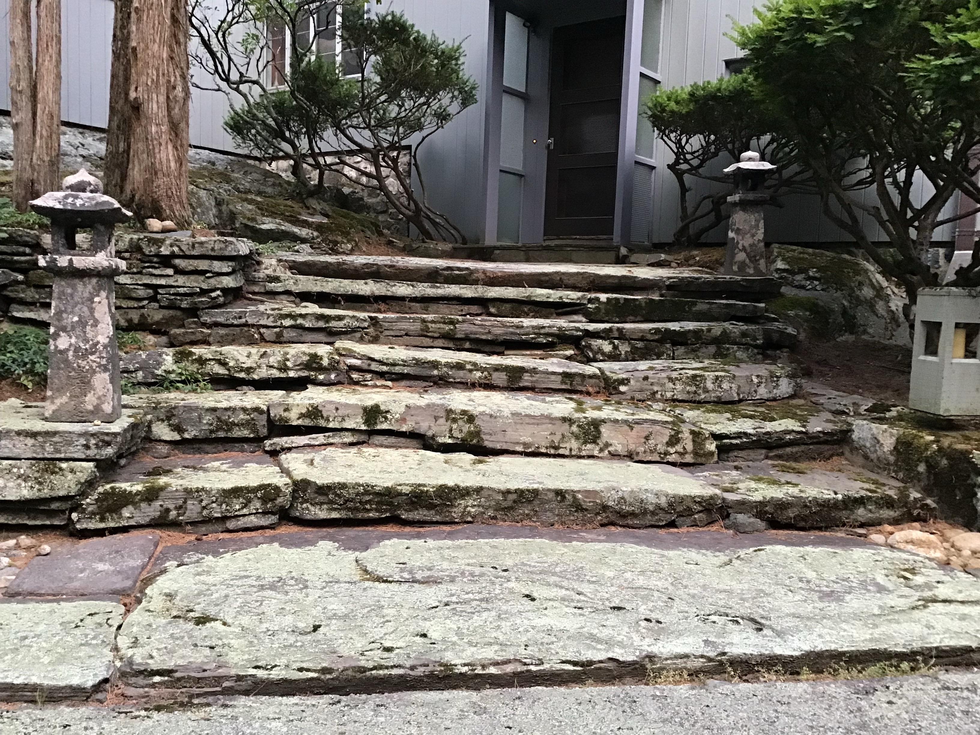 Japonais  Lanterne ancienne Sun And Moon Pathway avec beaux détails de 33 pouces en vente 4