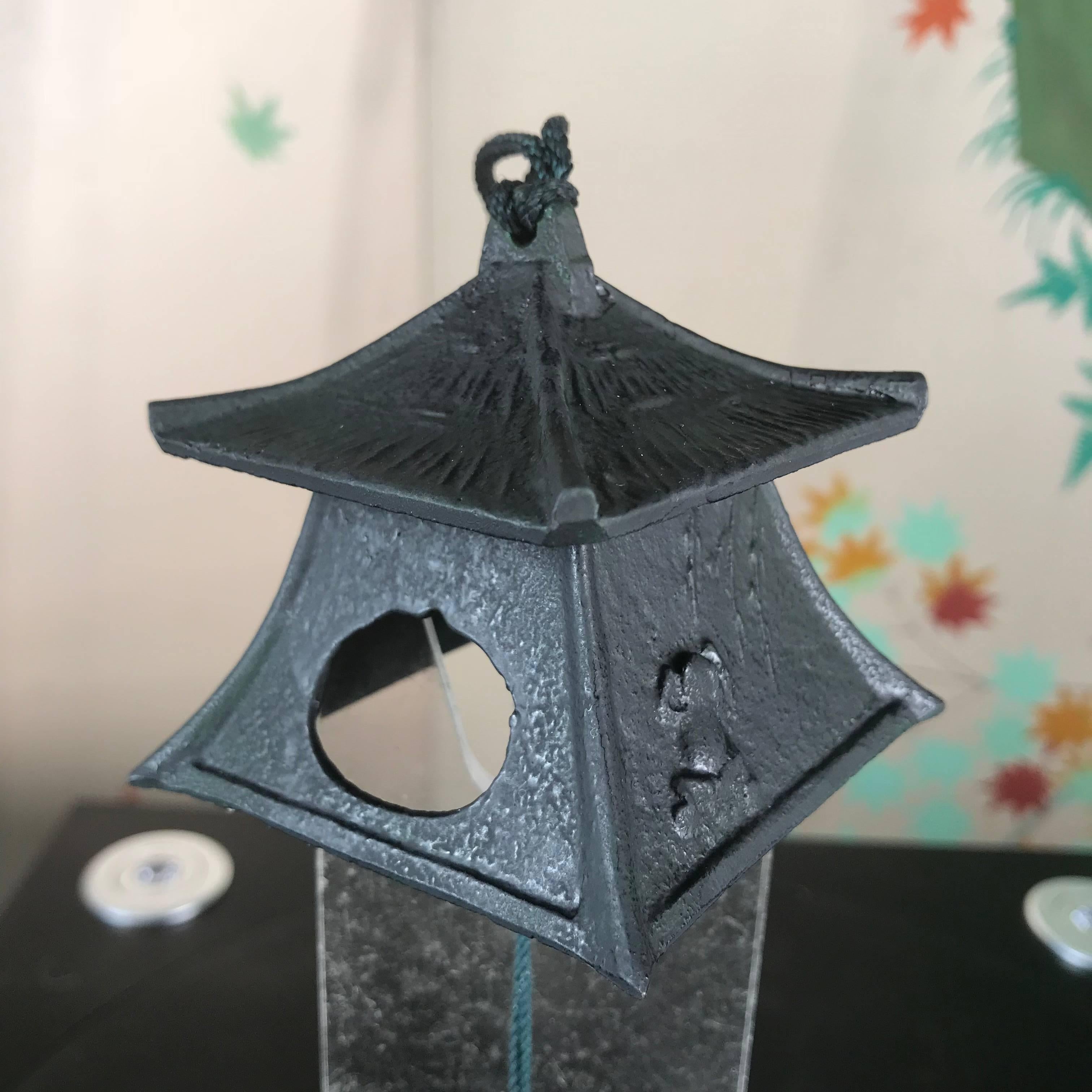 Japanese Old Lantern Wind Chime (Showa)