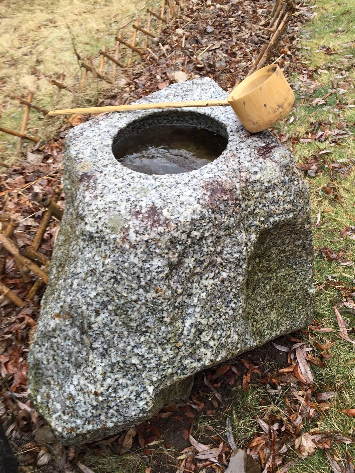 Japan Antique Stone Lantern   In Good Condition In South Burlington, VT