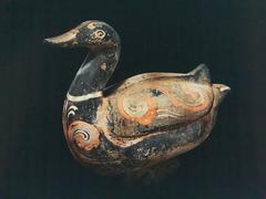 Han Dynasty Duck with Painted Feathers, 206 BCE-220CE, China