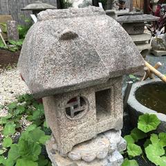Japan Antique  Old Hand carved "Minka" Farm tone Lantern