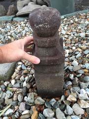 Japan Ancient Earth, Water, Wind, Fire Stone Stupa, 300 Years Old