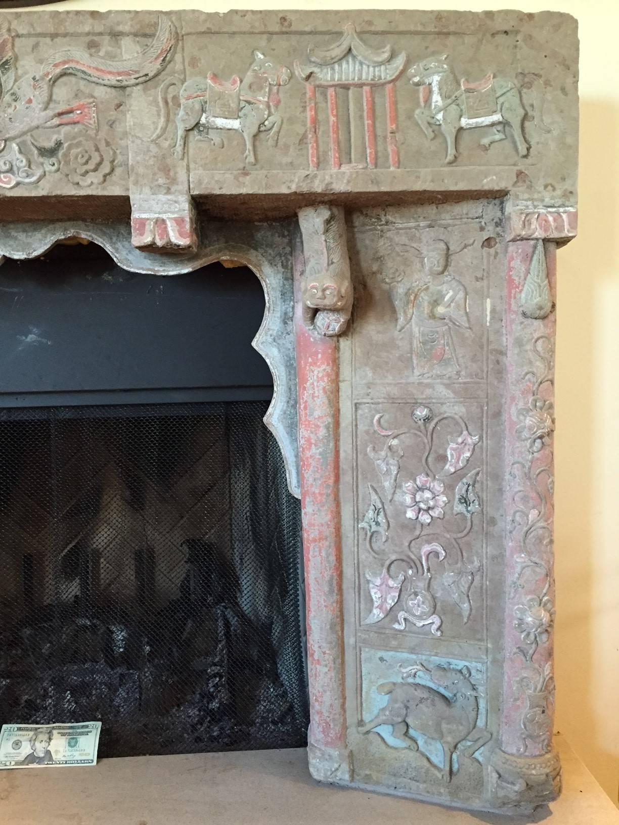 chinese marble fireplaces