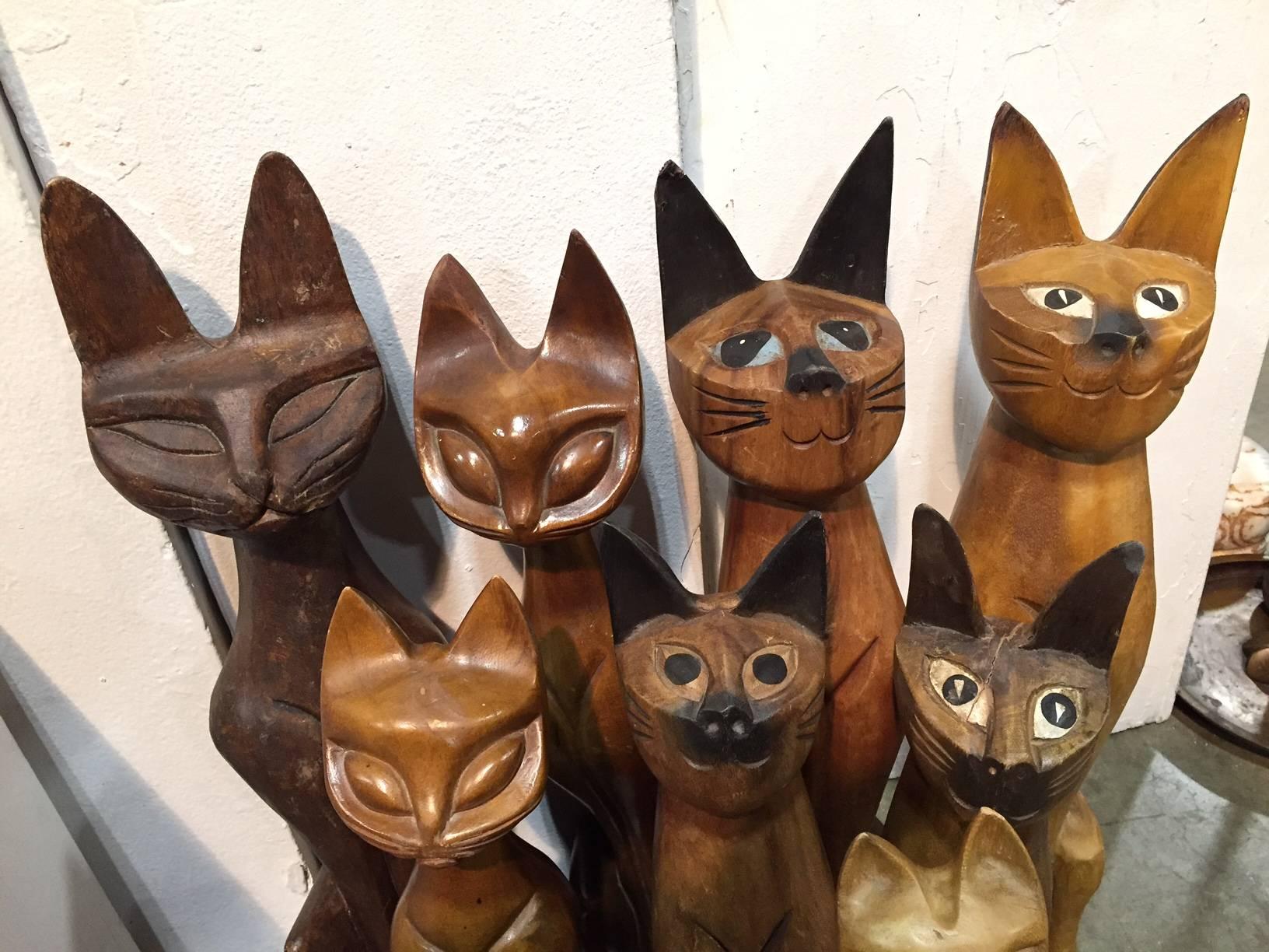 Here's a rare opportunity to acquire an Instant cat collection- 11 felines! We acquired these wonderful animals over the years from private collections. And now its time they find a new home and TLC.

They would be an ideal conversational group