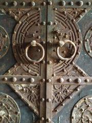 China Finest Antique Hand Carved Birds and flowers Garden Doors, 19th Century