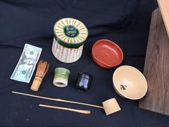 Japan Fine Old Tea Ceremony Serving Set Complete with Original Box