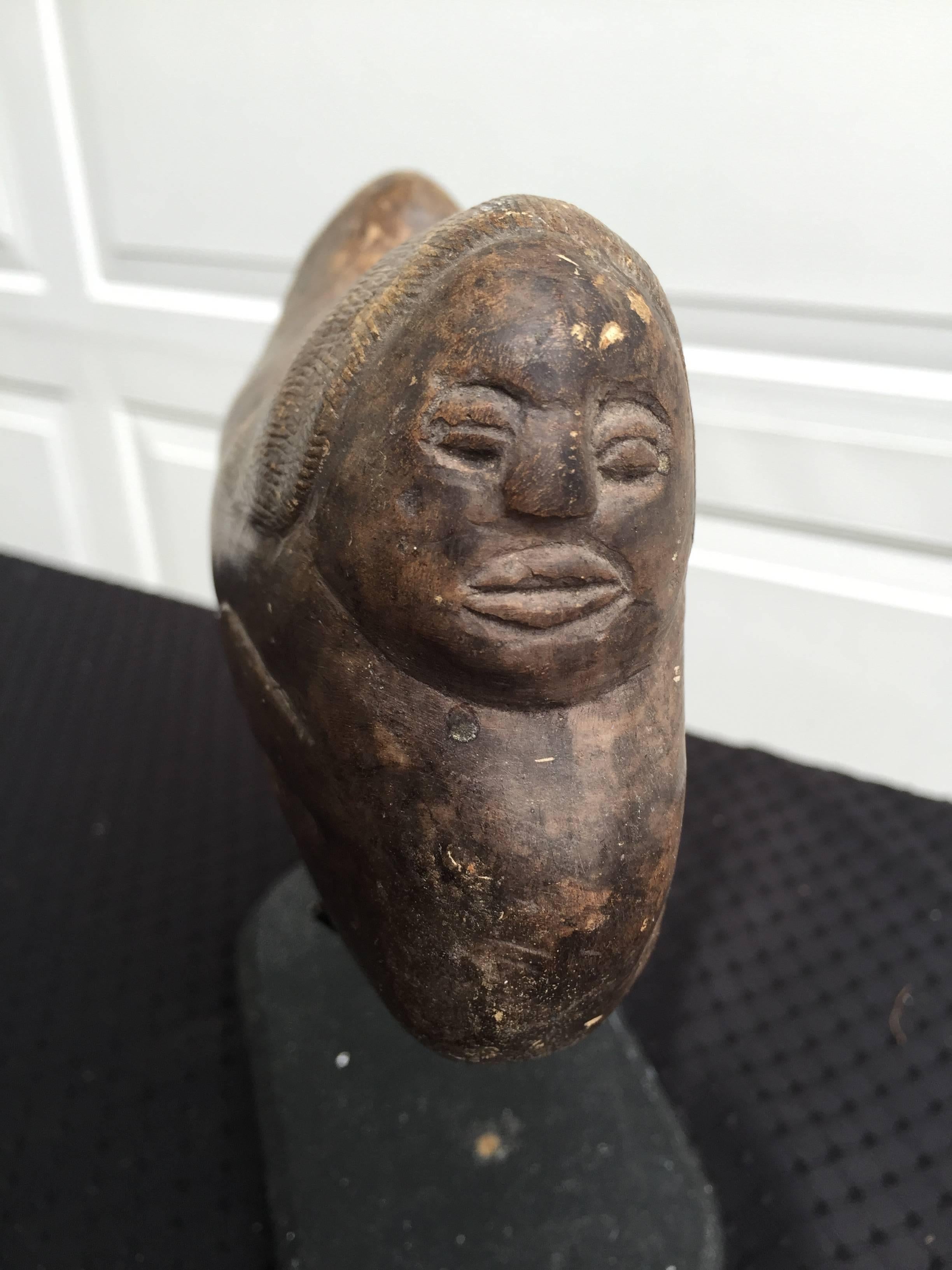 Hand-Carved Fine Old North American Inuit 