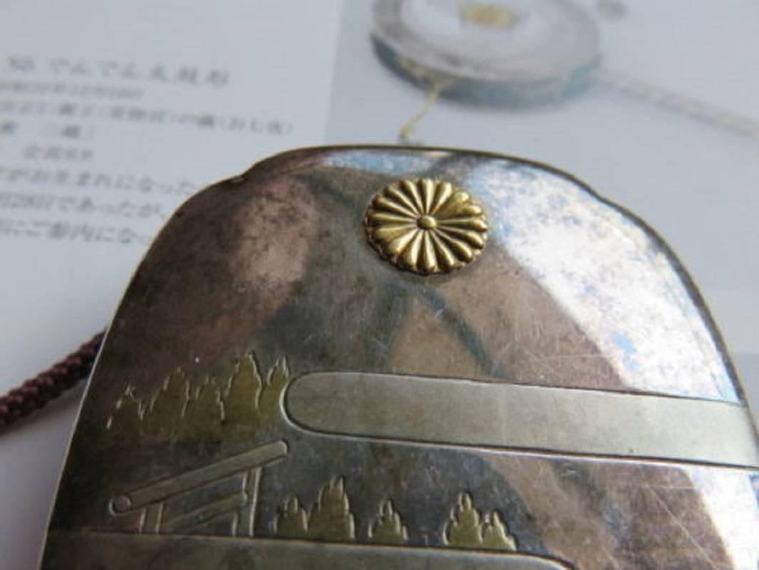 Japanese Imperial Emperor's Treasure Gilt Silver 