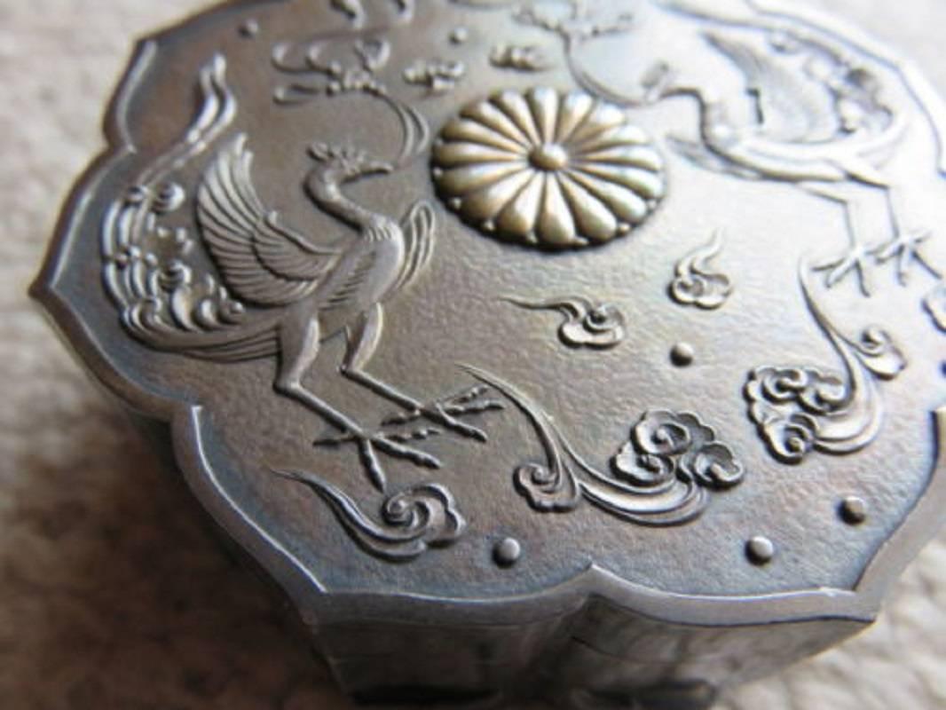 Give a gift fit for a King or Queen.

Japanese Imperial Emperor's sterling silver 
