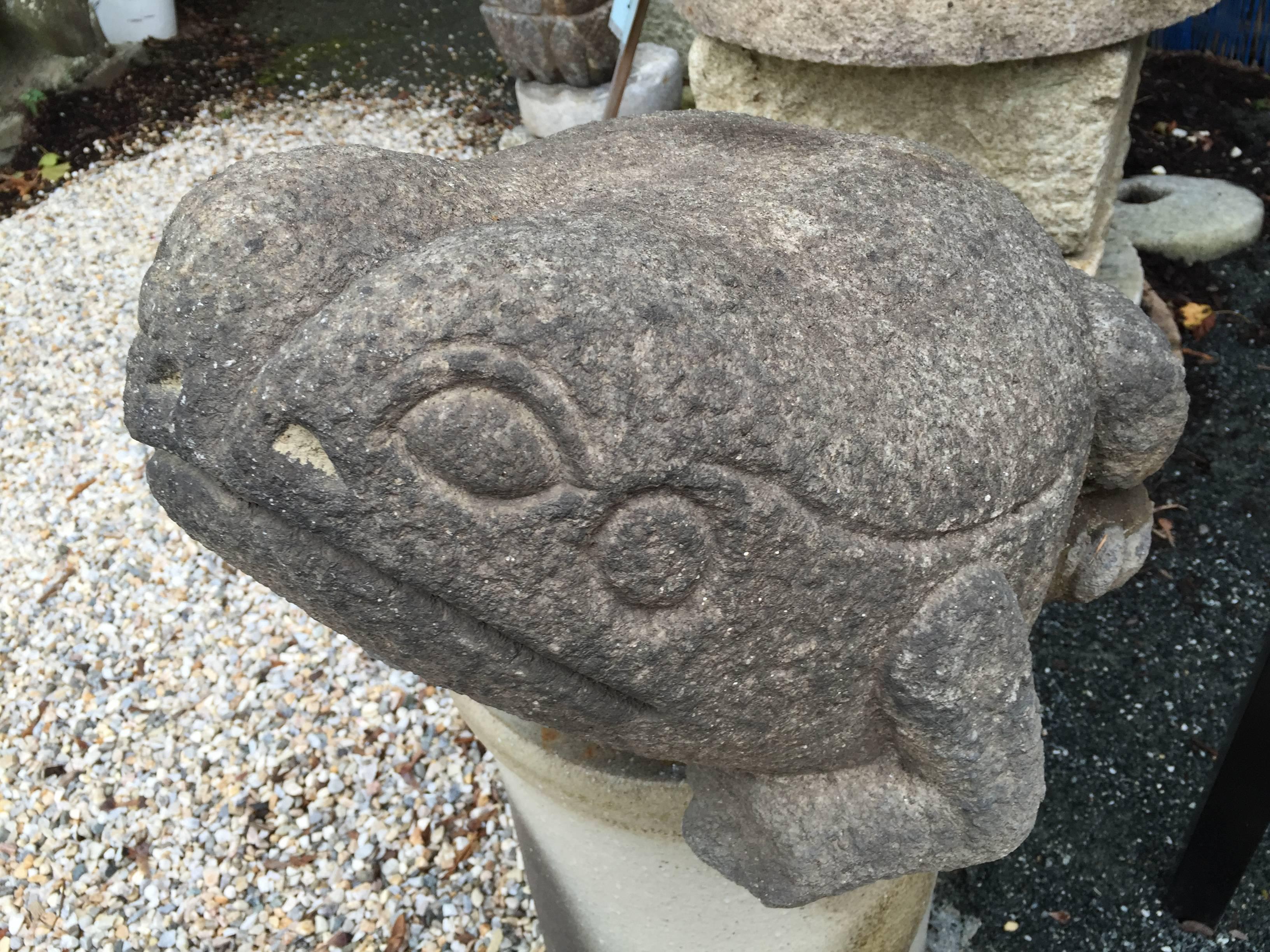 japanese stone carving