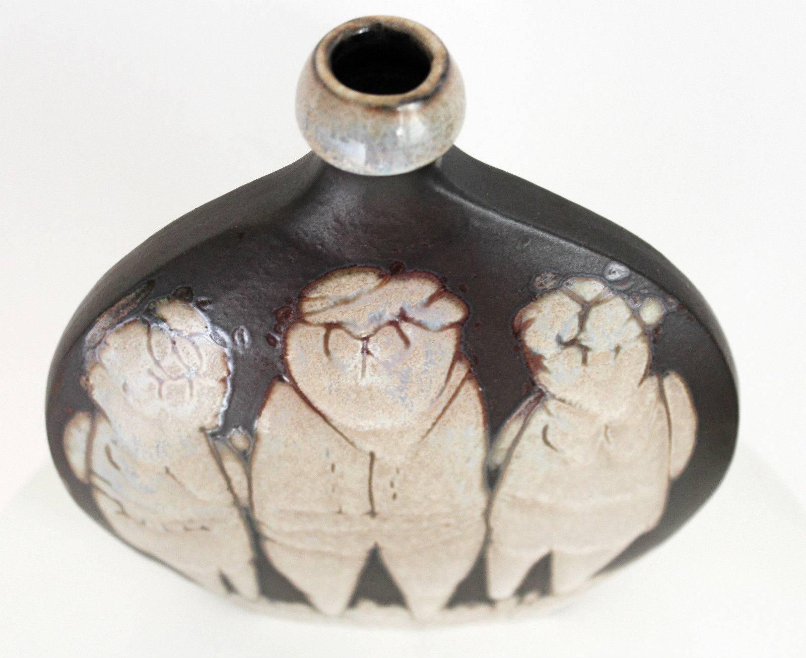 Rare Holiday Gift: Exceptional Studio Ceramic Vase 