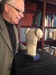 Early American Plains Stone Buffalo Hunting Talisman