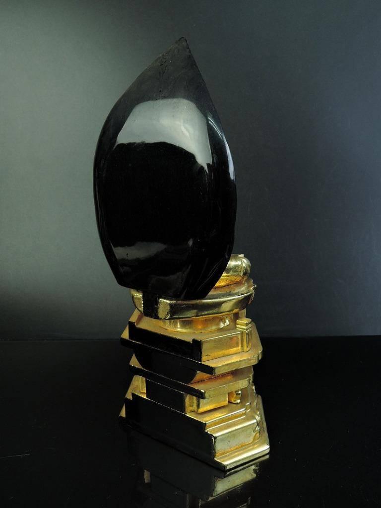 Beautiful Japanese Gold Gilt & Lacquered Meditation Buddha Mint Find from Tokyo 3