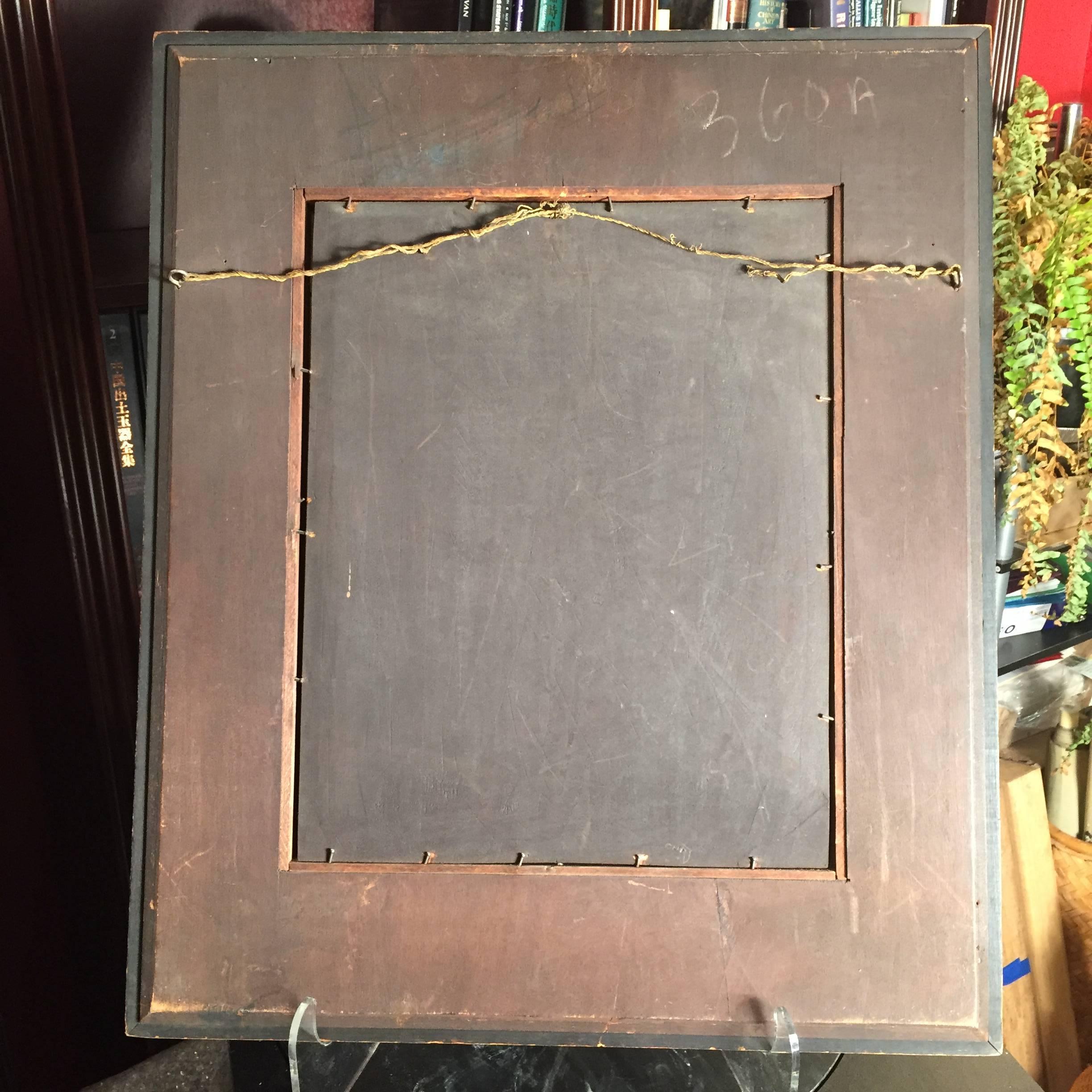 Quadro d'arte popolare americana firmato J.W. Fosdick 1903 in vendita 2