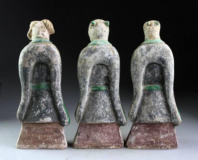 Important Ancient Chinese Ming Zodiac Complete Collection Sculptures