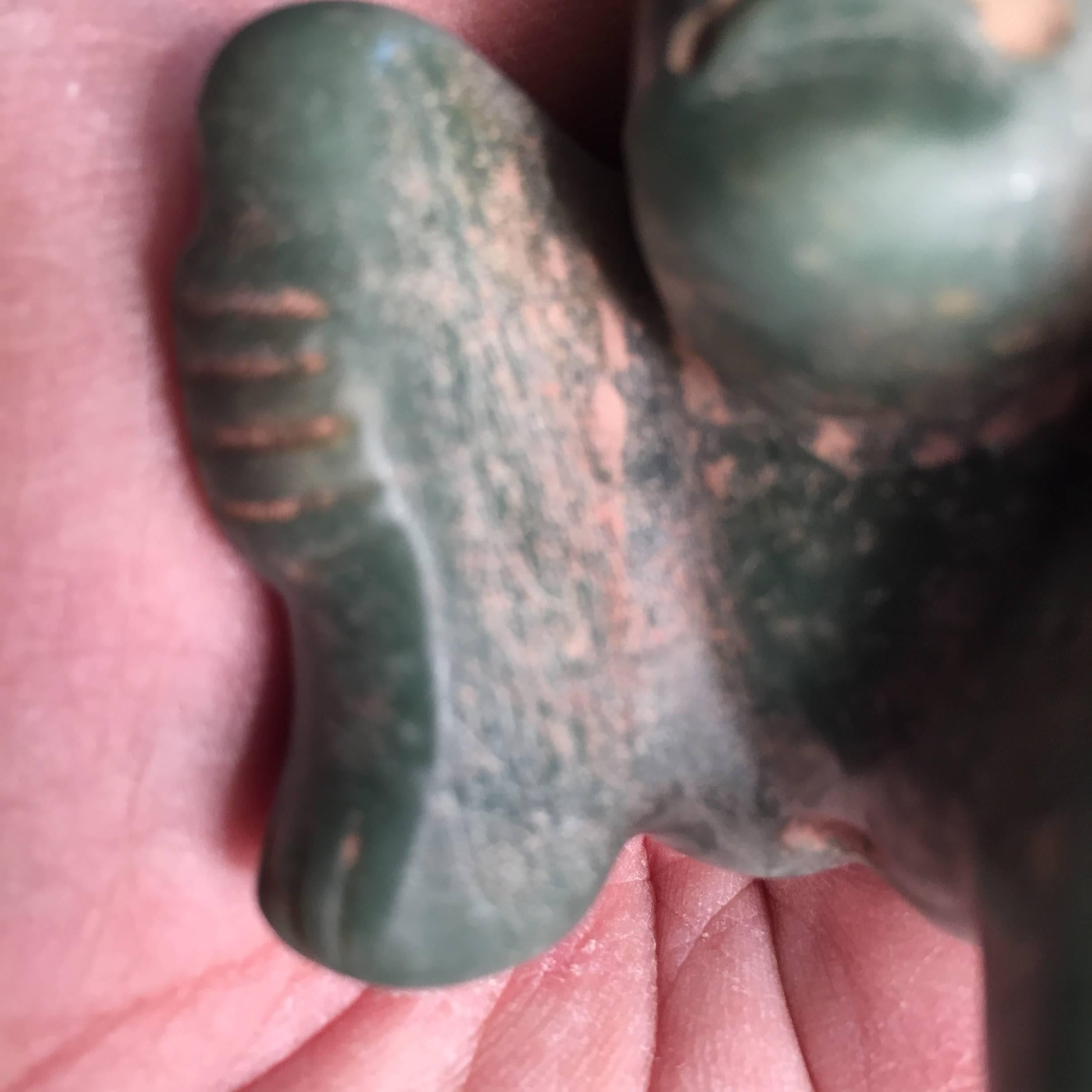 Gift of Ancient Jade   Pre Columbian Figure, 1000-400 BC Human or Supernatural? 3