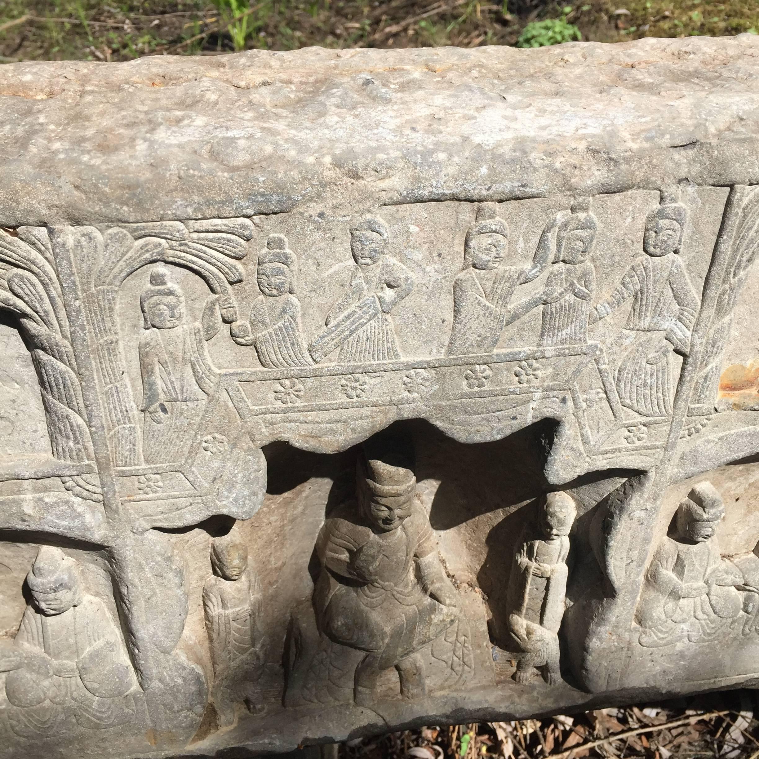 stone buddhas for garden