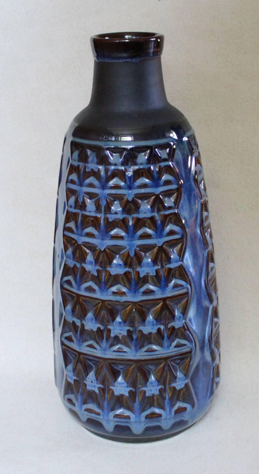 Glazed Fine Big Old Danish Vase, Svend Aage Jensen Master in Glazes