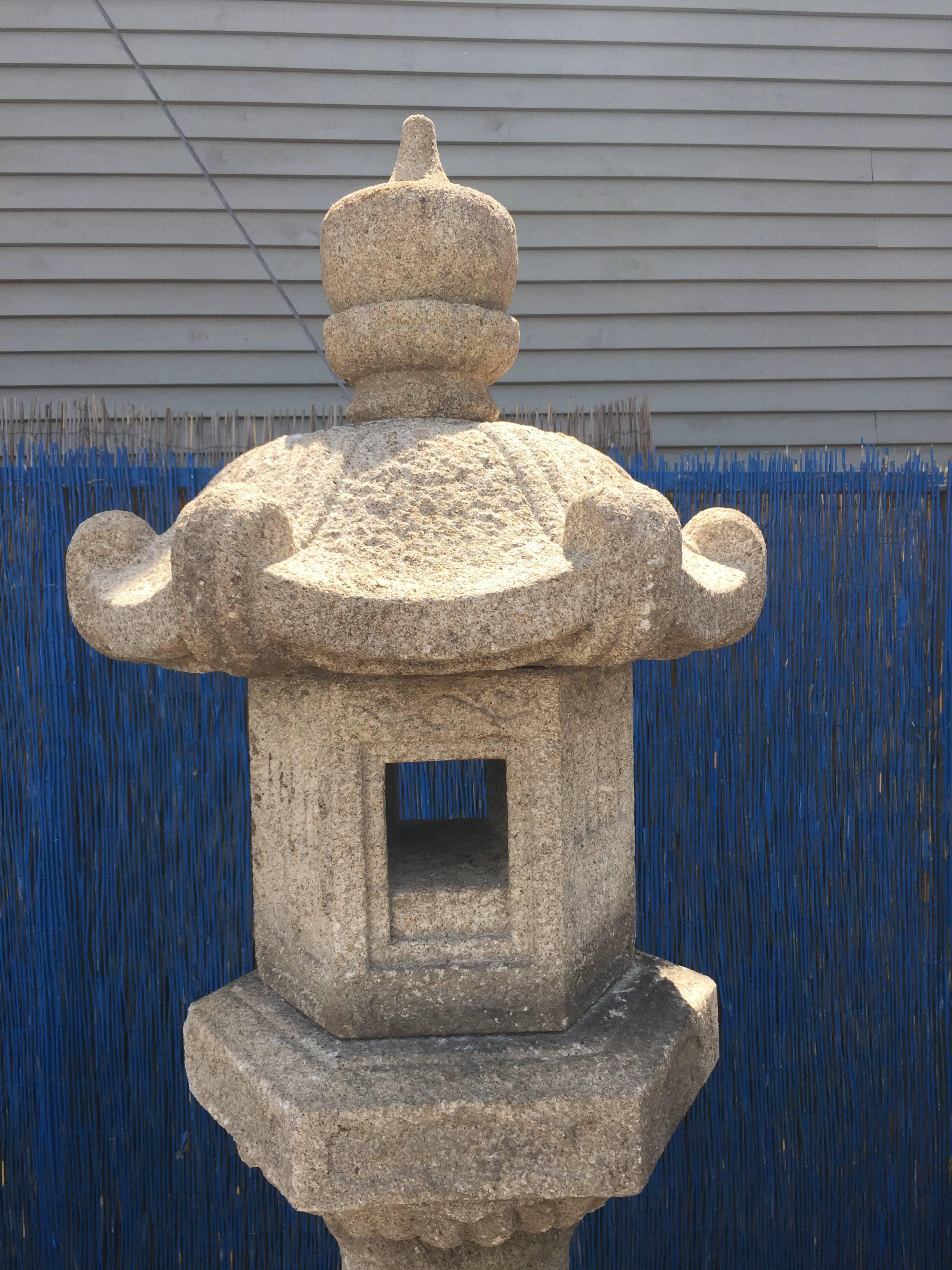 antique japanese stone lanterns for sale