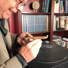 Japanese Antique Smoking Pipe Kiseru with Auspicious Symbols