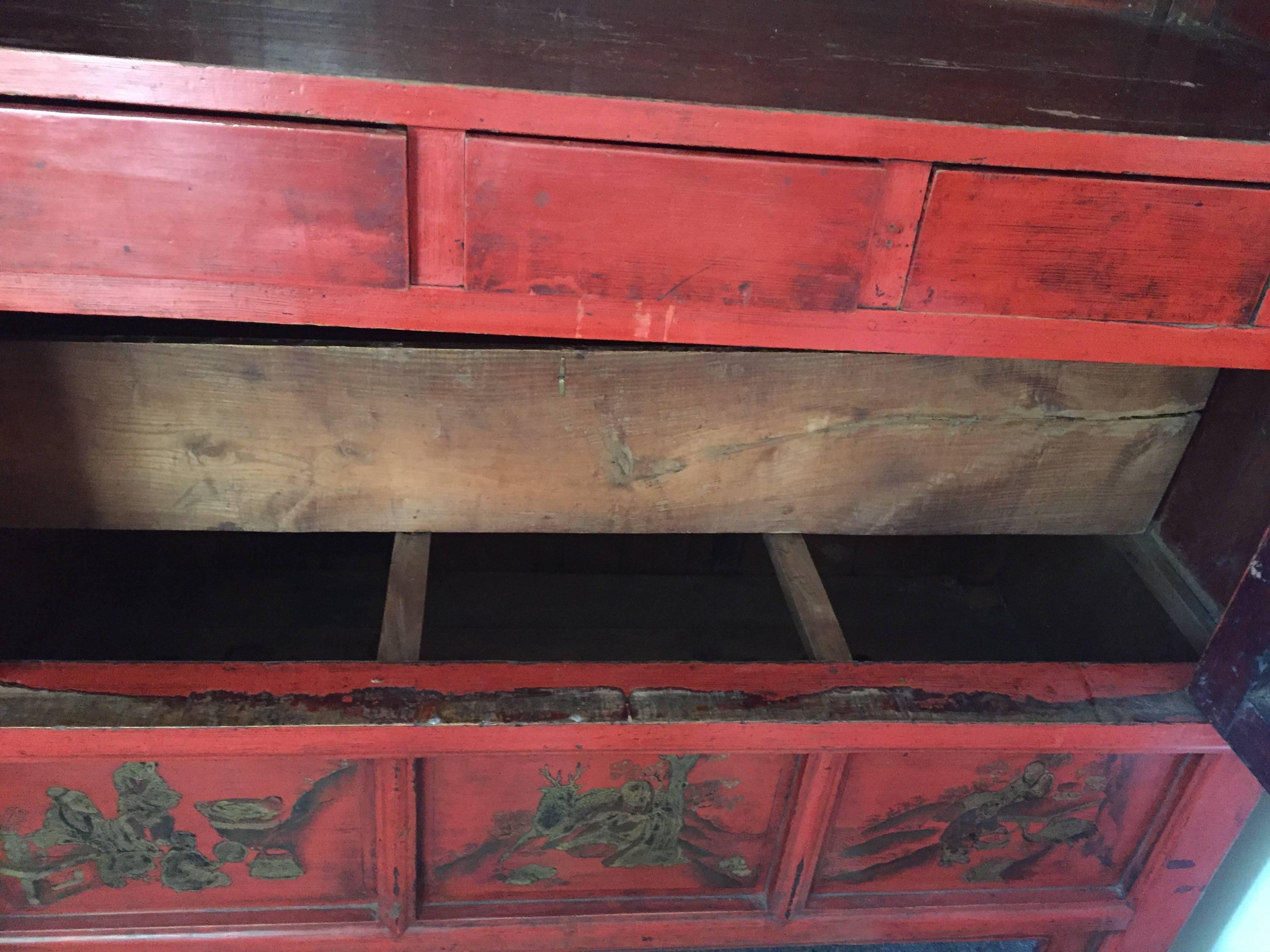 Chinese Antique Red 