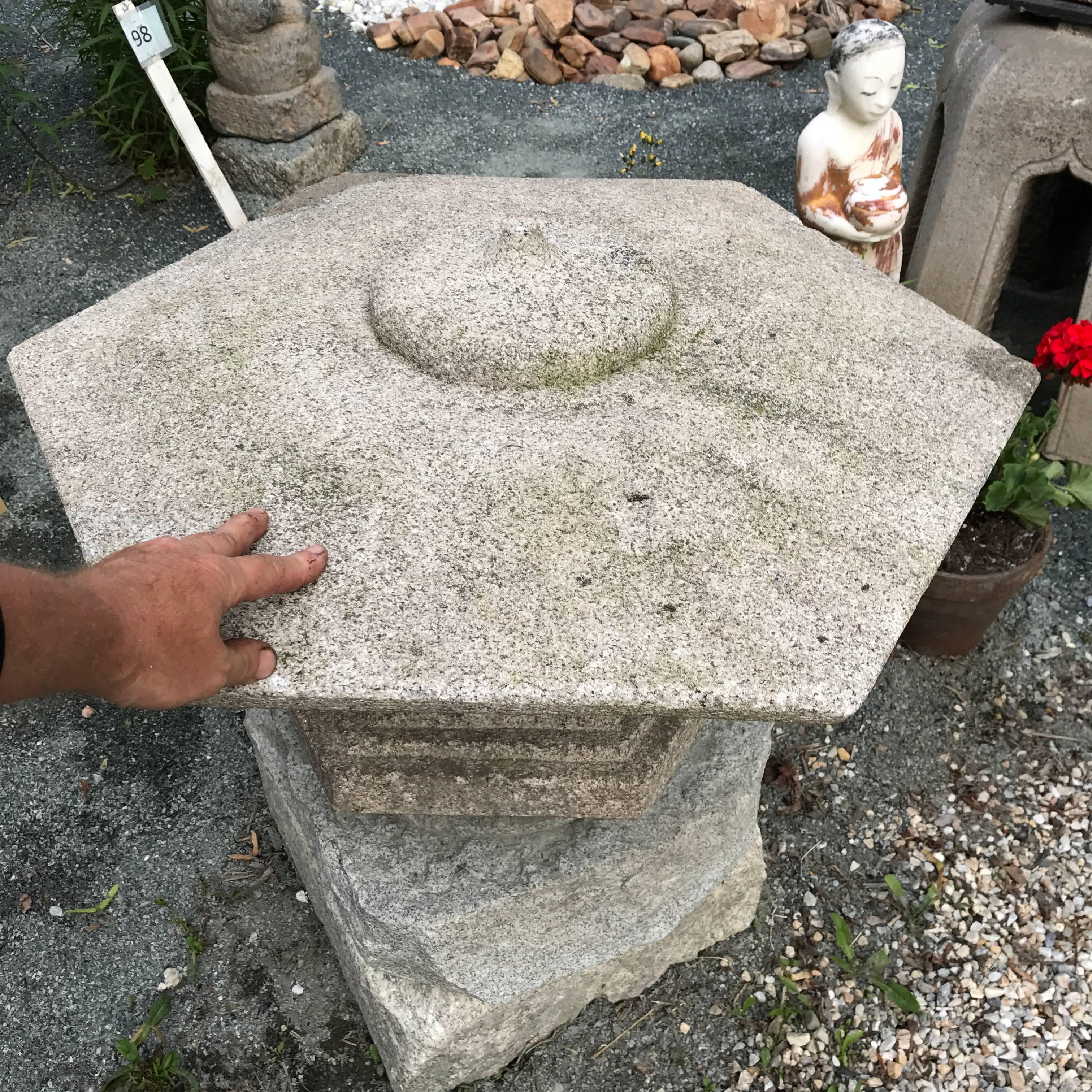 Granite Japanese Antique Stone Lantern