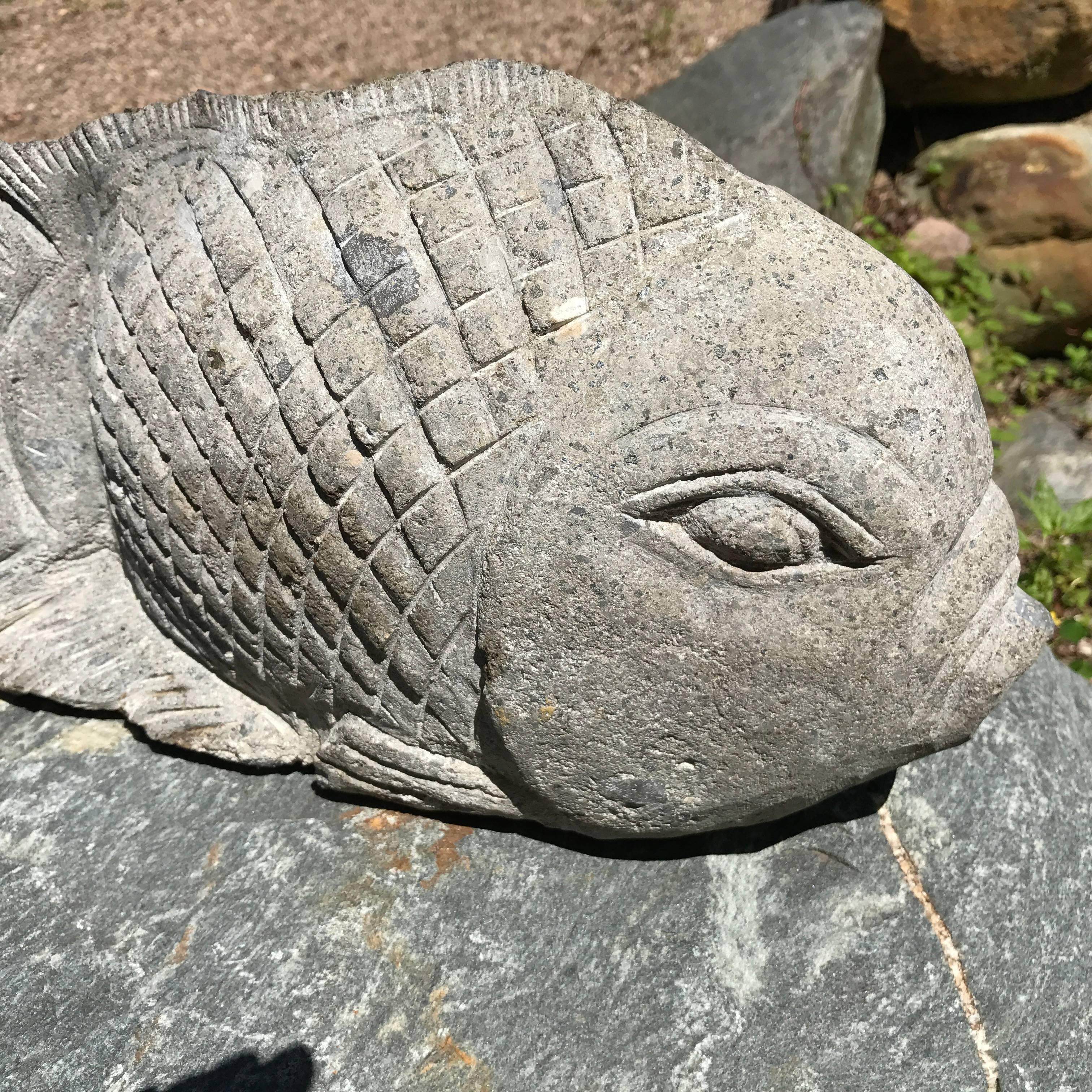 Big Fish Sculpture for Home, Garden, or Nautical Fishermen's Themed Space In Good Condition In South Burlington, VT